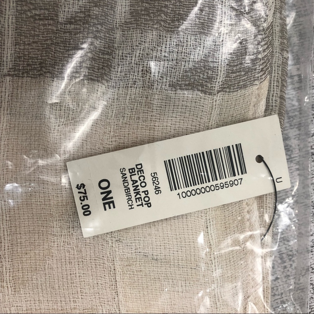 Aritzia Wilfred NWT Deco Pop Blanket Scarf - Picture 6 of 8